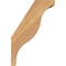 Ekena Millwork 5 1/2"W x 8"D x 12"H Funston Smooth Knee Brace, Western Red Cedar BRC06X08X12FST00SWR - alternate 4